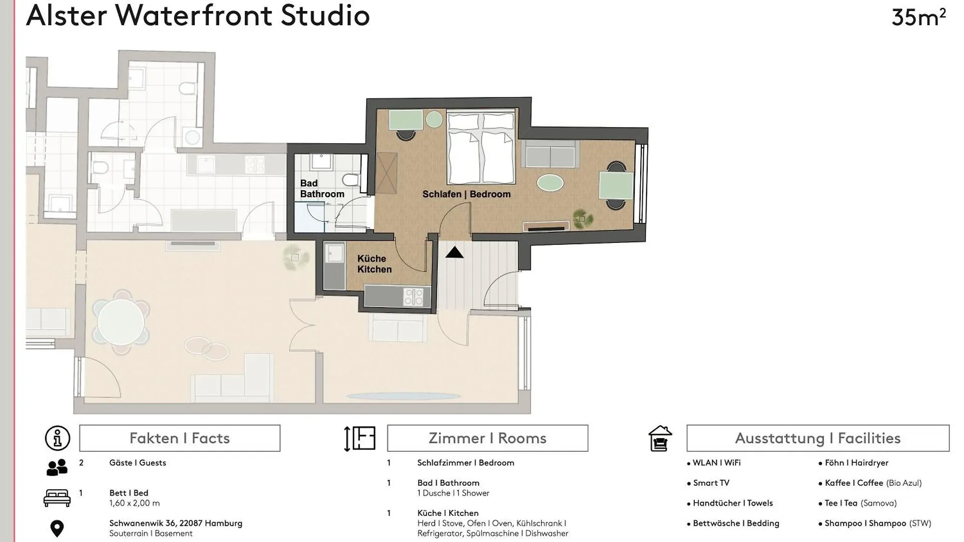 The Suites Alster Waterfront Family Apartments Hamburg