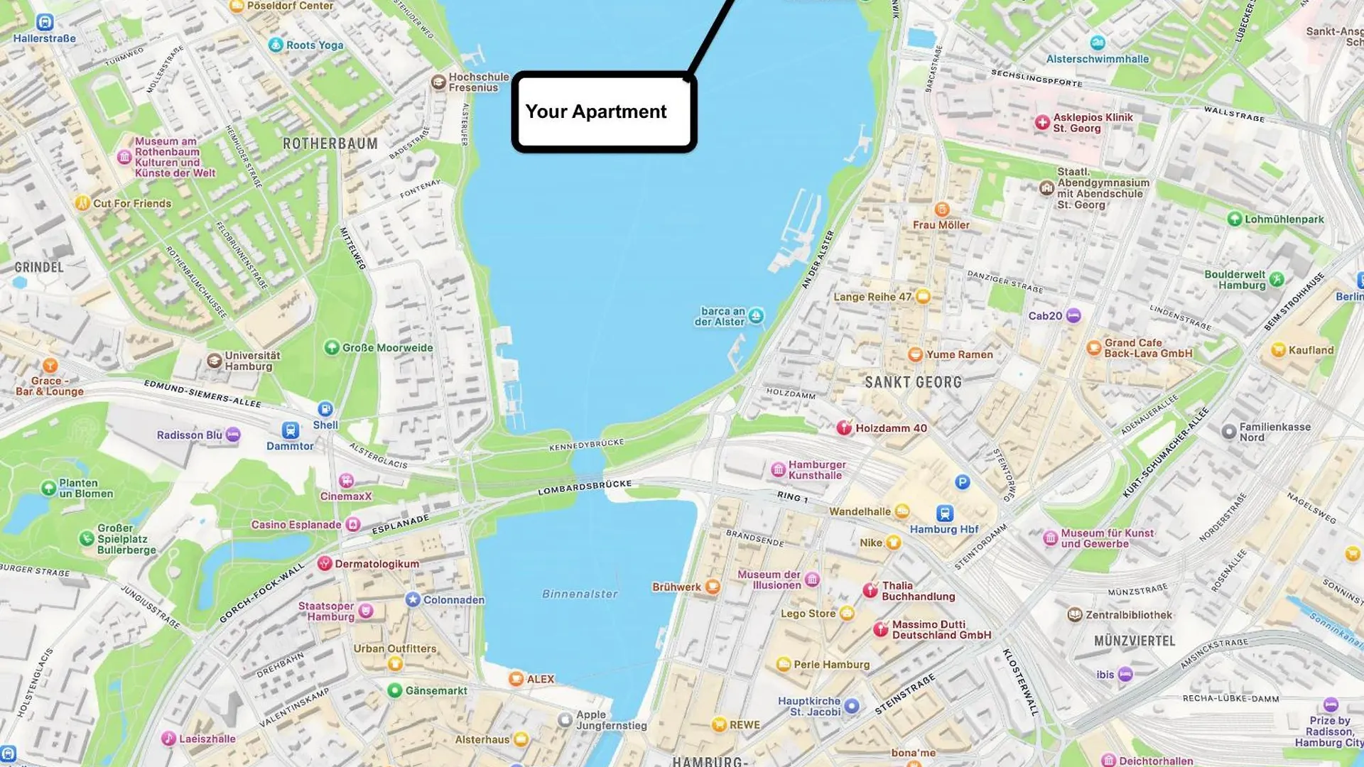 The Suites Alster Waterfront Family Apartments Hamburg Germany